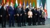 Nemački kancelar Olaf Šolc, predsedica Evropske komisije Ursula fon der Lajen i lideri zemalja Zapadnog Bakana okupljeni pred zajedničko fotografisanje na Samitu Zapadnog Balkana u Berlinu, 3. novembra 2022.
