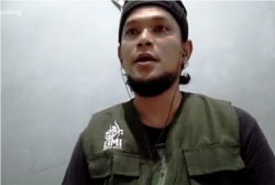 Hendro Fernando, mantan anggota Mujahidin Indonesia Timur (MIT). (Foto: VOA/Nurhadi)