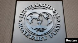 Le logo du Fonds monétaire international (FMI) à son siège à Washington, D.C., 24 novembre 2024. Reuters /Benoit Tessier