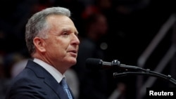 Steve Witkoff, envoyé spécial pour le Moyen-Orient du président américain Donald Trump lors de l'investiture du deuxième mandat présidentiel de M. Trump, à Washington, le 20 janvier 2025. (Photo Reuters)