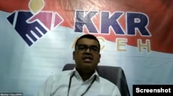 Ketua Komisi Kebenaran dan Rekonsiliasi (KKR) Aceh, Masthur Yahya. (Anugrah Andriansyah)