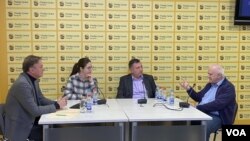 Tribina o životu dva naroda na Kosovu (foto: Medija centar Beograd)