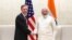 FILE - Indian Prime Minister Narendra Modi greets White House national security adviser Jake Sullivan in New Delhi, June 17, 2024. Sullivan will visit India next week to emphasize U.S.-India ties, the White House said Jan. 3, 2024. (Indian prime minister's office via AP)