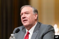 마이크 폼페오 전 국무장관이 30일 미 하원 '미·중 전략경쟁특위'가 개최한 청문회에서 증언했다.