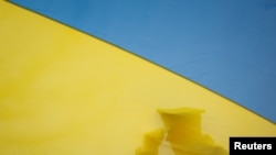 Фото для ілюстрації: Почесна варта під час церемонії на річницю визволення міста Буча