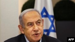 Israel's Prime Minister Benjamin Netanyahu