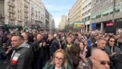 Skup ProGlasa "Ne pristajemo" na Terazijama