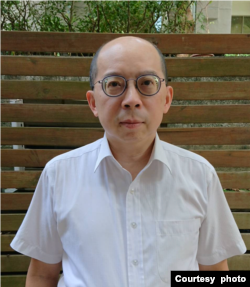 位于台北的两岸政策协会理事张百达 (照片提供: 张百达)