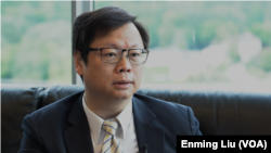 驻立陶宛台湾代表处代表黄钧耀。（2023年7月13日）