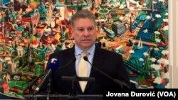 Specijalni izaslanik američkog državnog sekretara za Zapadni Balkan, Gabrijel Eskobar, na prijemu povodom Dana državnosti u Vašingtonu