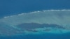 FILE - An aerial view shows the BRP Sierra Madre on the contested Second Thomas Shoal, locally known as Ayungin, in the South China Sea, March 9, 2023.