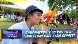 Vlogger on The Road: Ayam Nashville 50 kali Lipat Lebih Pedas dari Ayam Geprek!