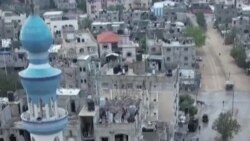 Lebaran Tanpa Gencatan, Warga Gaza Salat Id di Tengah Reruntuhan