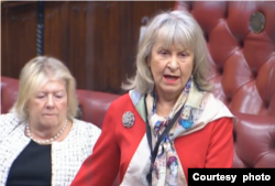 英国上议院议员肯尼迪 (UK Parliament TV资料照片)