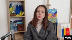 Oksana Kijaško, Ukrajinka koja živi u Crnoj Gori (Foto: VOA, Jovo Radulović)