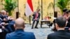Presiden RI Joko Widodo (tengah), menghadiri pertemuan dengan pengusaha Indonesia dan China di Chengdu, China, Jumat, 28 Juli 2023. (Laily Rachev/Istana Kepresidenan Indonesia via AP)