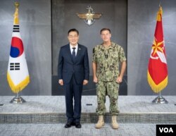 존 아퀼리노 미국 인도태평양사령관이 신원식 한국 국방장관과 함께했다. 사진= 인도태평양사령부