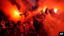 Israelis protest against plans by Prime Minister Benjamin Netanyahu's government to overhaul the judicial system, in Tel Aviv, Israel, July 1, 2023.