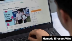 Mohammed Ra’ed set up a fundraiser for his displaced family of six, after a broker relayed wartime “coordination” fees of $5,000 per adult, and $2,500 per child. “Even if you had the money, you've spent all of it on the war.” Cairo, Egypt, March 30, 2024.