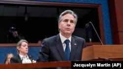 Državni sekretar SAD svjedoči pred Odborom za spoljne poslove Kongresa, 23. marta 2023. (Foto: AP/Jacquelyn Martin)