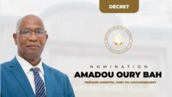 Amadou Oury Bah, le premier ministre guinéen .