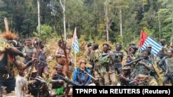 Pria bernama Philip Mehrtens, pilot Susi Air berkebangsaan Selandia Baru yang disandera kelompok separatis di Papua, 6 Maret 2023. (Foto: TPNPB via REUTERS)