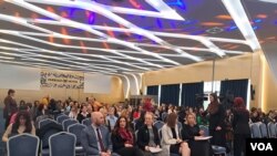 Učesnici konferencije u okviru 11. godišnje nedelje žena na Kosovu, 19. marta 2024.