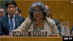 린다 토머스-그린필드 주유엔 미국 대사.