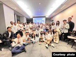 Acara buka puasa bersama mahasiswa Indonesia di New York University, New York (dok: Annisa Ardiani)