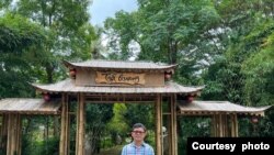 រូបថតរបស់លោក Duong Van Thai សកម្មជនវៀតណាមដែលចែករំលែកដោយមិត្តភ័ក្ត្រម្នាក់។ លោកត្រូវបានចាប់ជំរិតនៅមុខផ្ទះជួលនៅភាគខាងជើងប្រទេសថៃកាលពីឆ្នាំ២០២៣។ (COURTESY PHOTO)