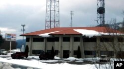 FILE - Audiences in southeast Alaska rely on stations like those that broadcast from this site in Juneau for news and natural disaster warnings. But radio also provides a human connection that is harder to achieve through websites.