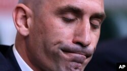 Luis Rubiales, doskorašnji predsednik Fudbalskog saveza Španije (Foto: AP/Manu Fernandez)