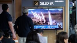 북한, 단거리 탄도미사일 10여 발 발사...국무부 도발 자제해야