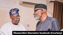 Oluwarotimi Akeredolu da Shugaban Kasa Bola Tinubu