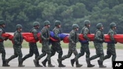 Lính Đài Loan diễn tập tại Hsinchu, Đài Loan, tháng Chín, 2023.