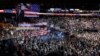 FILE - Participants stand for the signing of the national anthem before the start of the second day session of the Democratic National Convention in Philadelphia, July 26, 2016.