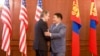 U.S. Secretary of State Antony Blinken meets with Mongolian Prime Minister Luvsannamsrain Oyun-Erdene in Ulaanbaatar, Mongolia, Aug. 1, 2024. 