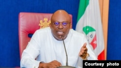 Gwamnan jihar Rivers a Najeriya, Siminalayi Fubara (Facebook/Fubara)