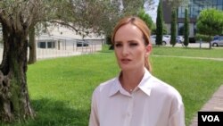 Analitičarka Nikoleta Đukanović (Foto: VOA, Jovo Radulović)