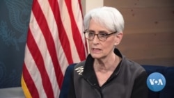 Deputy Secretary of State Wendy Sherman Talks to VOA