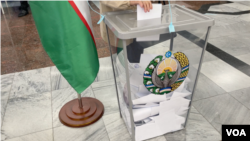 FILE - President Shavkat Mirziyoyev got reelected for a second term on Oct. 24, 2021, with more than 80 percent vote, which OSCE/ODIHR assessed as not competitive despite improvements by recent reforms. (VOA)
