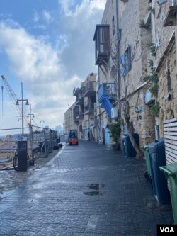 Jaffa Port - Deserted the morning after
