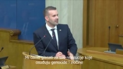 Crna Gora će podržati rezoluciju UN o Srebrenici
