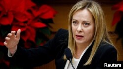 Perdana Menteri Italia Giorgia Meloni 