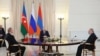 Armenian and Azerbaijani Leaders Spar in Front of Putin