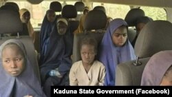 Daliban da aka sace daga Kuriga a jihar Kaduna