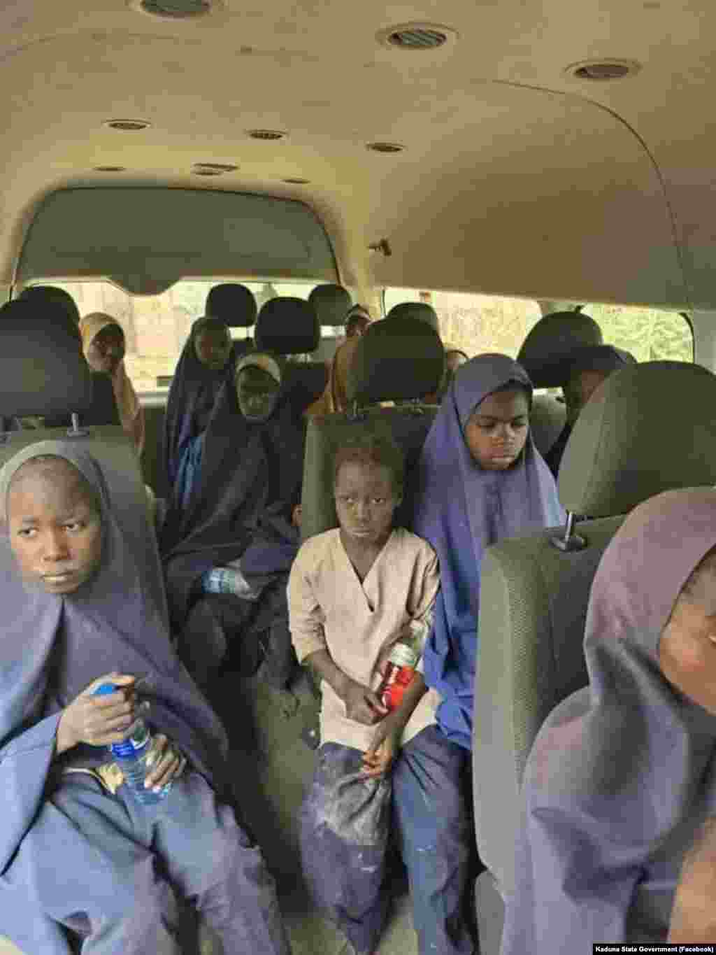 Daliban da aka sace daga Kuriga a jihar Kaduna