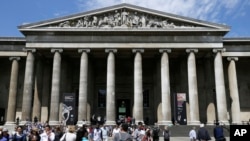 资料照:位于伦敦的大英博物馆外景