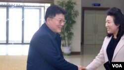 윤정호 북한 대외경제상. (사진출처: 조선중앙통신)