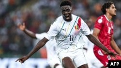 Mohamed Bayo a marqué le seul but du match à la 98e, le 28 janvier 2023.